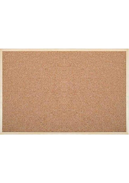 45X60 Renkli Ahşap Çerçeveli Mantar Pano, Şık ve Fonksiyonel Dekoratif Ürün