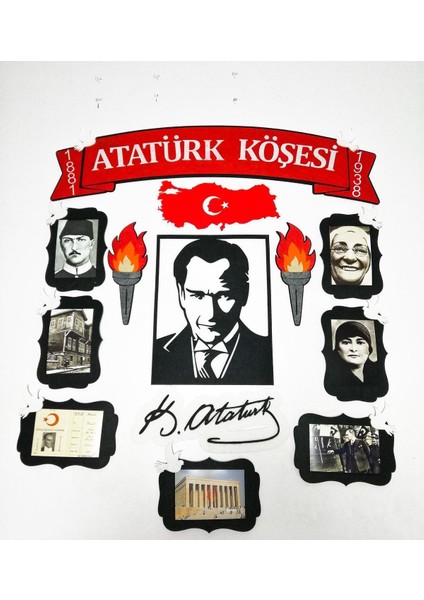 Keçe Atatürk Köşesi Eğitim Materyali, Öğrenci ve Öğretmenler Için Güzel Bir Seçenek