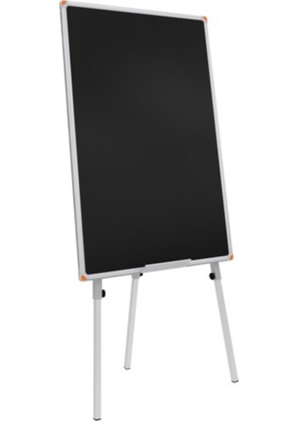 Teleskopik Ayaklı Yazı Tahtası, Siyah, 80X120 Cm, Şık ve Kullanışlı Tasarım