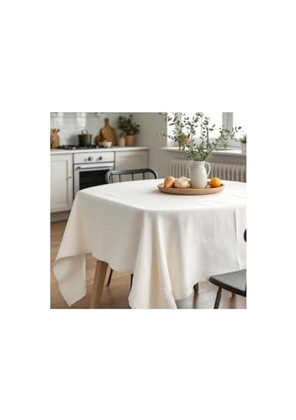 Naturel Keten Masa Örtüsü 100X100 fiyatları