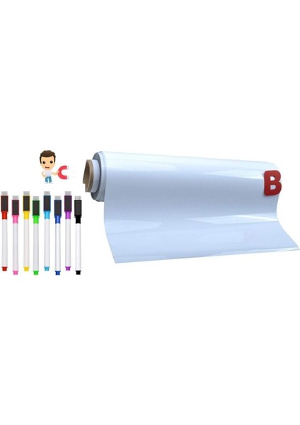 Yapışkanlı Mıknatıslı Manyetik Beyaz Tahta 40X55 cm Silinebilir Duvar Mesaj Tablosu fırsatları