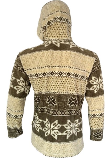 Kapşonlu Polar Ceket - Thermoform - Kahverengi fiyatları