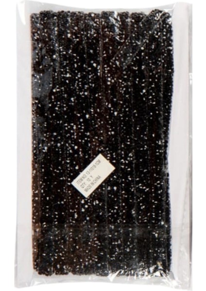 Silikon Yapışkanlı Taş Siyah 1 Metre 2 cm 1 Metre