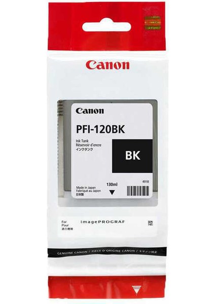 PFI-120BK Siyah Kartuş 130ML