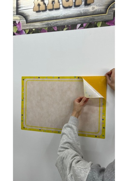 Renkli Yapışkanlı Prof Tahtalar 40X60, Yaratıcı Projeler Için Ideal Seçim