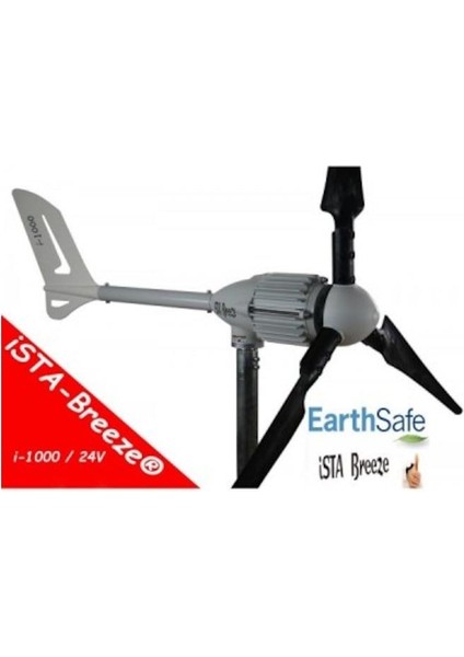 İstabreeze Ista Breeze 1000 Watt 24 V Rüzgar Türbini + Şarj Kontrol Cihazı