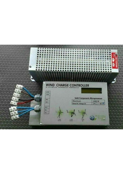 İstabreeze Ista Breeze 1000 Watt 24 V Rüzgar Türbini + Şarj Kontrol Cihazı