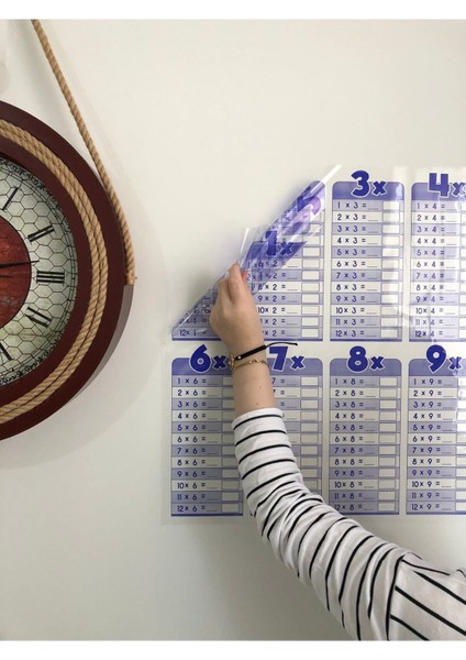 Eğitici Çarpım Tablosu Yazı Tahtası ve Akıllı Kağıt Seti, Çocuklar Için Öğrenme Destekli indirimleri