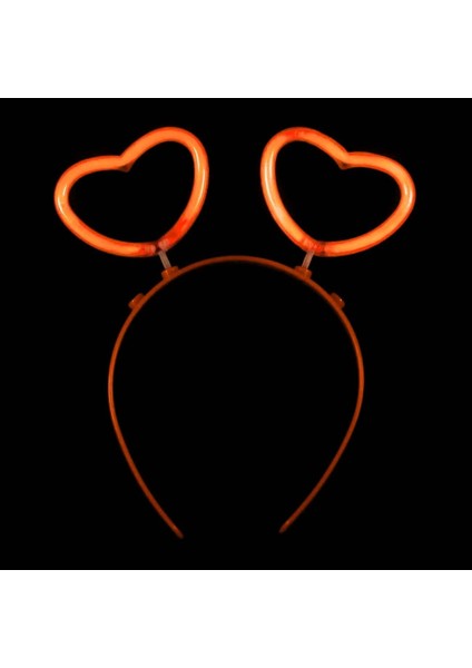 Glow Stick Karanlıkta Yanan Fosforlu Kalp Taç 12 Adet indirimleri