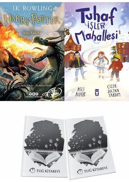 Harry Potter ve Ateş Kadehi ve Tuhaf Işler Mahallesi + Hediyeli