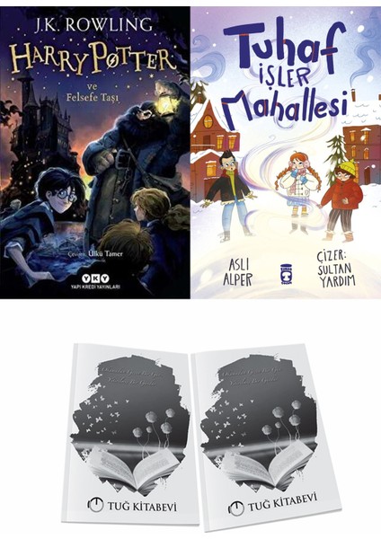 Harry Potter ve Felsefe Taşı ve Tuhaf Işler Mahallesi + Hediyeli