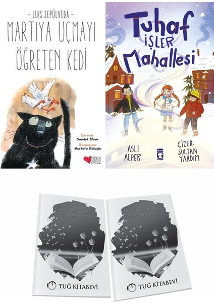 Martıya Uçmayı Öğreten Kedi ve Tuhaf Işler Mahallesi + Hediyeli