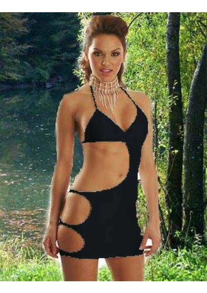 B060785 Dekolteli Seksi Elbise modelleri