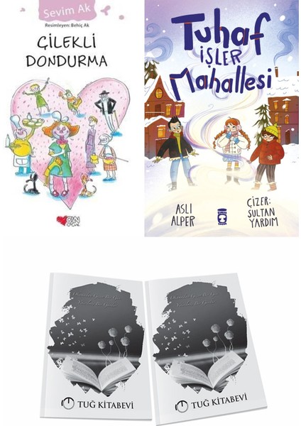 Çilekli Dondurma ve Tuhaf Işler Mahallesi + Hediyeli