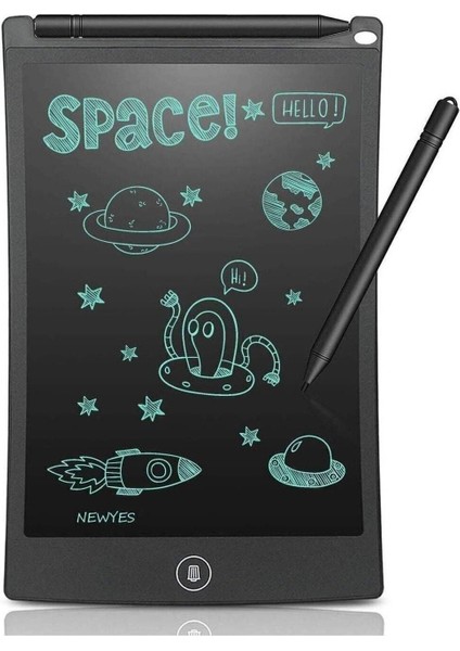 8.5 Inç Elektronik LCD Yazma ve Çizim Tableti, Turkuaz Renk fırsatları