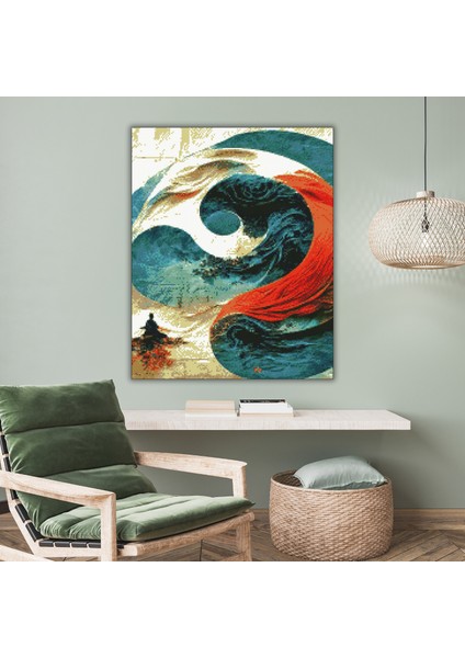 5d Elmas Boyama Seti – yin Yang ve Meditasyon | 40X50 cm - Tuvale Gerili Diamond Painting Sayılarla Boyama Elmas Mozaik Tablo fırsatları