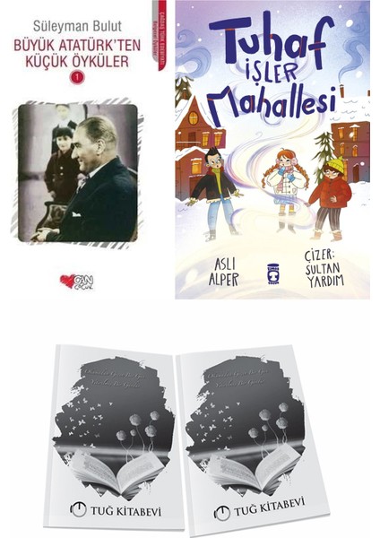 Büyük Atatürk'ten Küçük Öyküler 1 ve Tuhaf Işler Mahallesi + Hediyeli