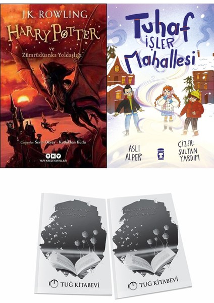 Harry Potter ve Zümrüdüanka Yoldaşlığı ve Tuhaf Işler Mahallesi + Hediyeli