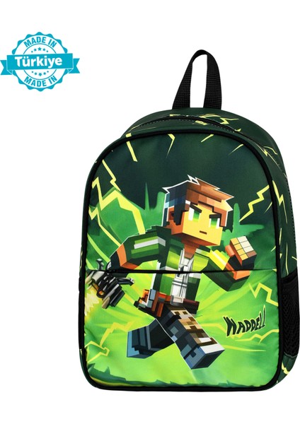 Minekrafter Temalı Anaokul Çantası ve Termal Beslenme Çantası Set fiyatları