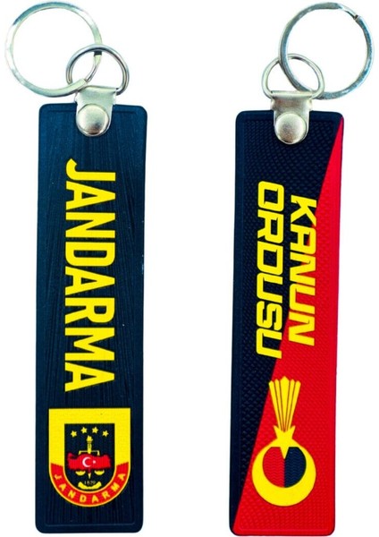 Kanun Ordusu Jandarma Asayiş Anahtarlık 3d, (12 cm Uzunluğunda x 3 cm Genişliğinde )