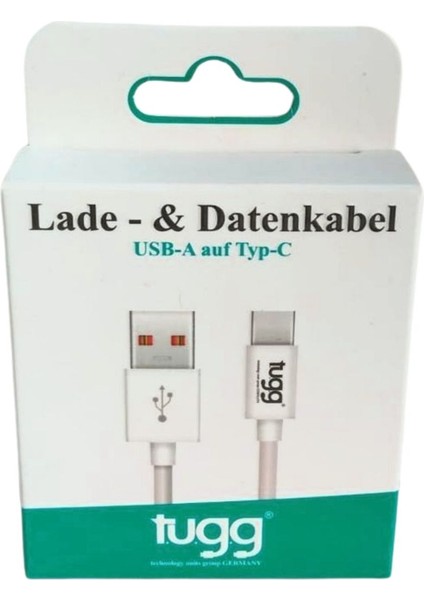 Çok Renkli Usb-A'dan Type-C'ye Şarj ve Veri Kablosu 104608