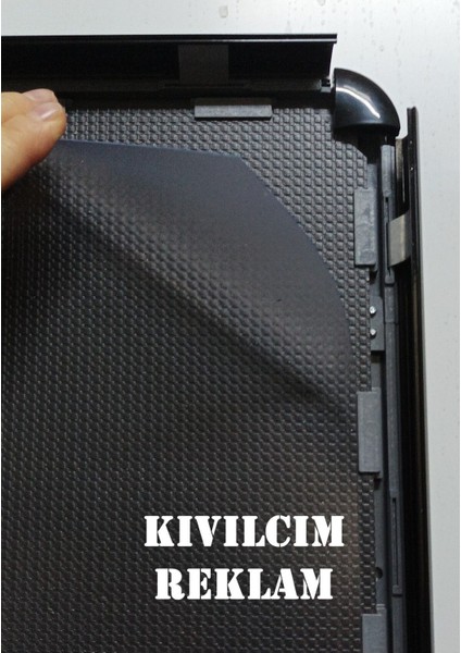 10'lu Set 50X70 cm Siyah Alüminyum Yuvarlak Çerçeve modelleri