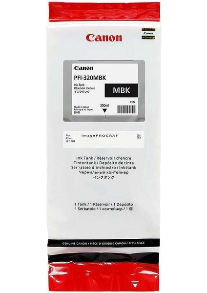 PFI-320MBK Mat Siyah Kartuş 300ML