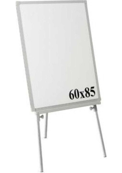 Ayaklı Silinebilir Yazı Tahtası 60X85, Gri Renkli, Pratik ve Şık Tasarım