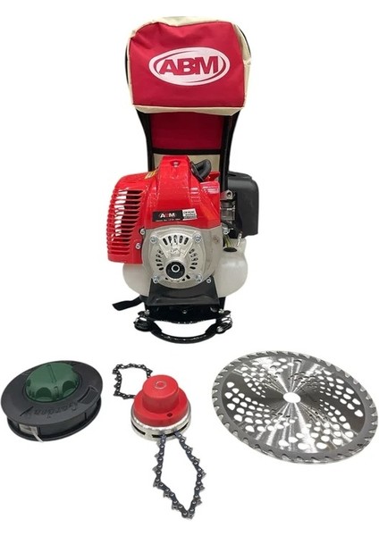 Sırt Tırpan 52 cc Benzinli Ot Biçme Makinesi