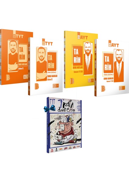 2026 Tyt-Ayt Tarih Ders Notları-Video Çözümlü Konu Özetli Soru Bankası(Gökhan Öz)7 Deneme Hediye