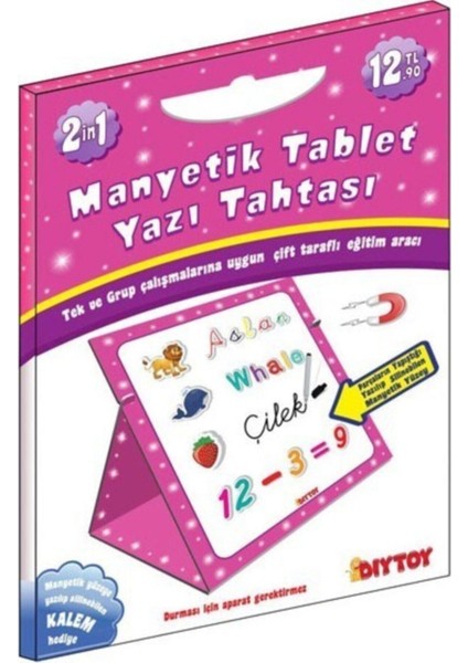 Manyetik Tablet Yazı Tahtası, Renk Seçenekleriyle Eğlenceli ve Kullanışlı