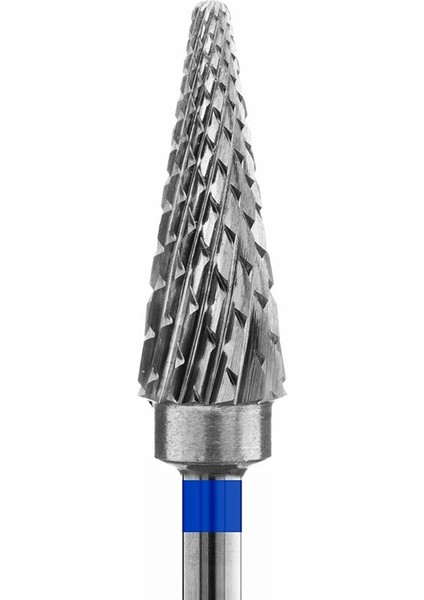 Çelik Manikür Törpü Ucu Mızrak Koni Mavi 31160