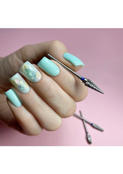 Çelik Manikür Törpü Ucu Mızrak Koni Mavi 31160 modelleri