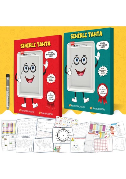 Renkli Tahta Sihirli Oyuncak, Eğlenceli ve Canlı Tasarım