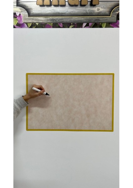 Yapışkanlı Renkli Prof Tahtalar 60X90 (Model 9)