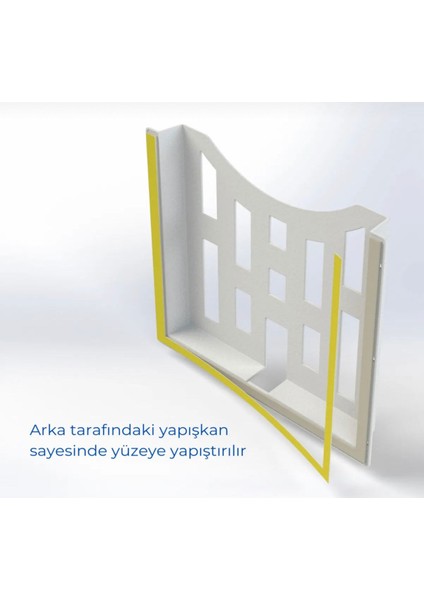 Yüzeye Yapışkanlı A5 Pano Proje Cebleri, 10 Adet, Pratik ve Kullanışlı Çözüm fiyatları
