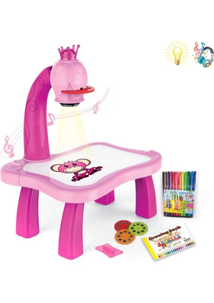 Pembe Kutulu Eğitici Seti YM6776, Çocuklar Için Eğlenceli ve Öğretici Aktivite Seti