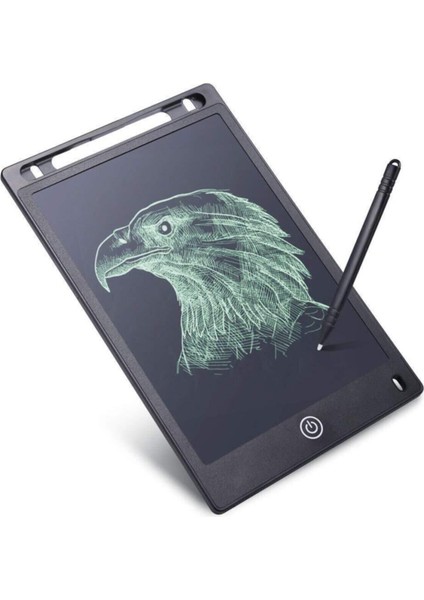 8.5" LCD Dijital Çizim ve Yazı Tahtası, Kalemli Eğitim Tableti Siyah fiyatları