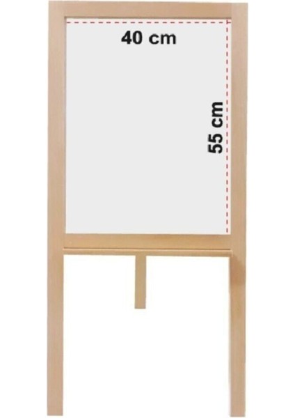 Kahverengi Ahşap Ayaklı Yazı Tahtası 40X55 Cm, Şık ve Doğal Tasarım modelleri