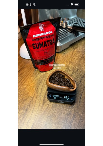 Sumatra Yöresel Single Orjin Nitelikli Kahve 5X200G (Çekirdek Veya Öğütülmüş Seçilebilir) fırsatları