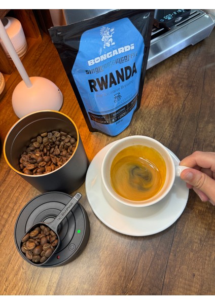 Ruanda Yöresel Single Orjin Kahve Seti 5X200G (Çekirdek Veya Öğütülmüş Seçilebilir) fırsatları