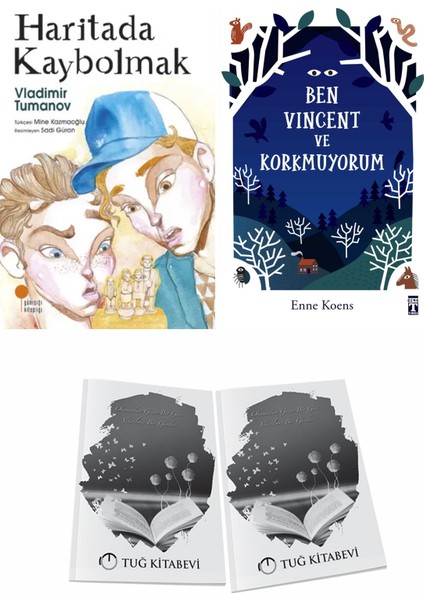 Haritada Kaybolmak ve Ben Vincent ve Korkmuyorum + Hediyeli