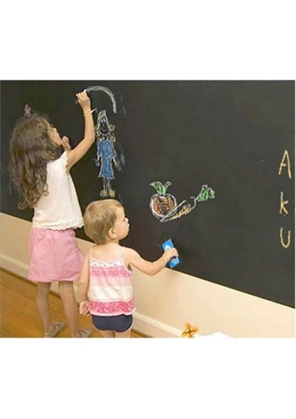Kendinden Yapışkanlı Siyah Kara Tahta Sticker 60X200 cm fiyatları