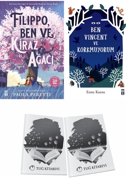 Filippo Ben ve Kiraz Ağacı ve Ben Vincent ve Korkmuyorum + Hediyeli