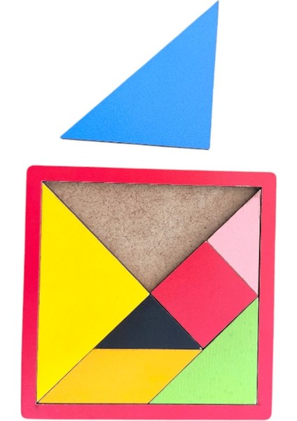 Ahşap Tangram 15 Cm, 5'li Set, Eğlenceli ve Öğretici Oyuncak fiyatları