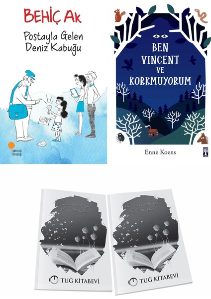 Postayla Gelen Deniz Kabuğu ve Ben Vincent ve Korkmuyorum + Hediyeli