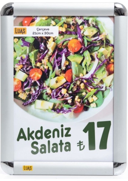 A4 Rondo Çerçeve 21X30, Şık ve Modern Tasarım, Ev ve Ofis Kullanımı Için Ideal