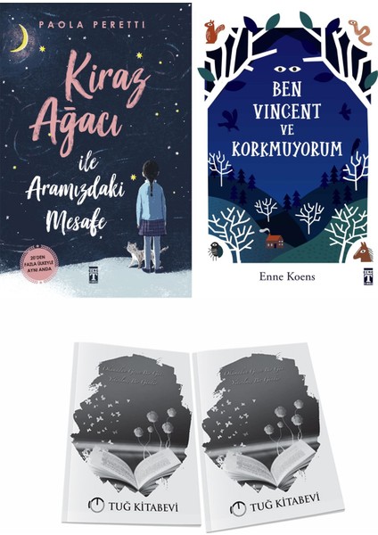 Kiraz Ağacı Ile Aramızdaki Mesafe ve Ben Vincent ve Korkmuyorum + Hediyeli