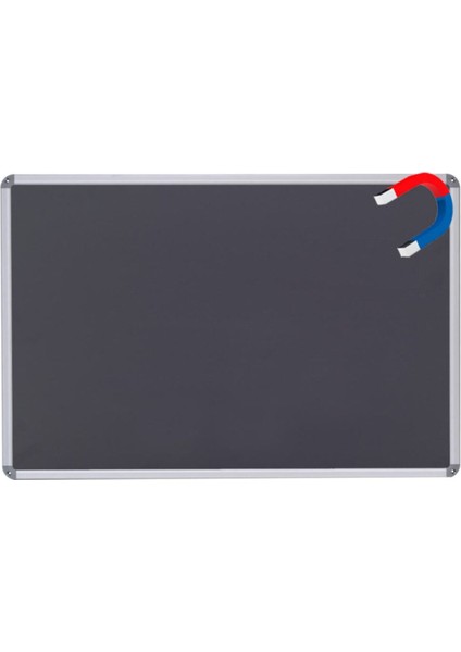 Manyetik 90X120 cm Kara Tahta, Tebeşir Yazısı Için Siyah Renkli fırsatları