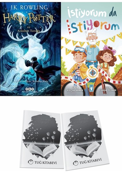 Harry Potter ve Azkaban Tutsağı ve Istiyorum Da Istiyorum + Hediyeli